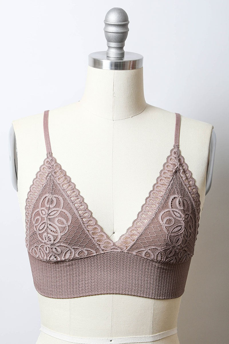 LOOP LACE BRALETTE