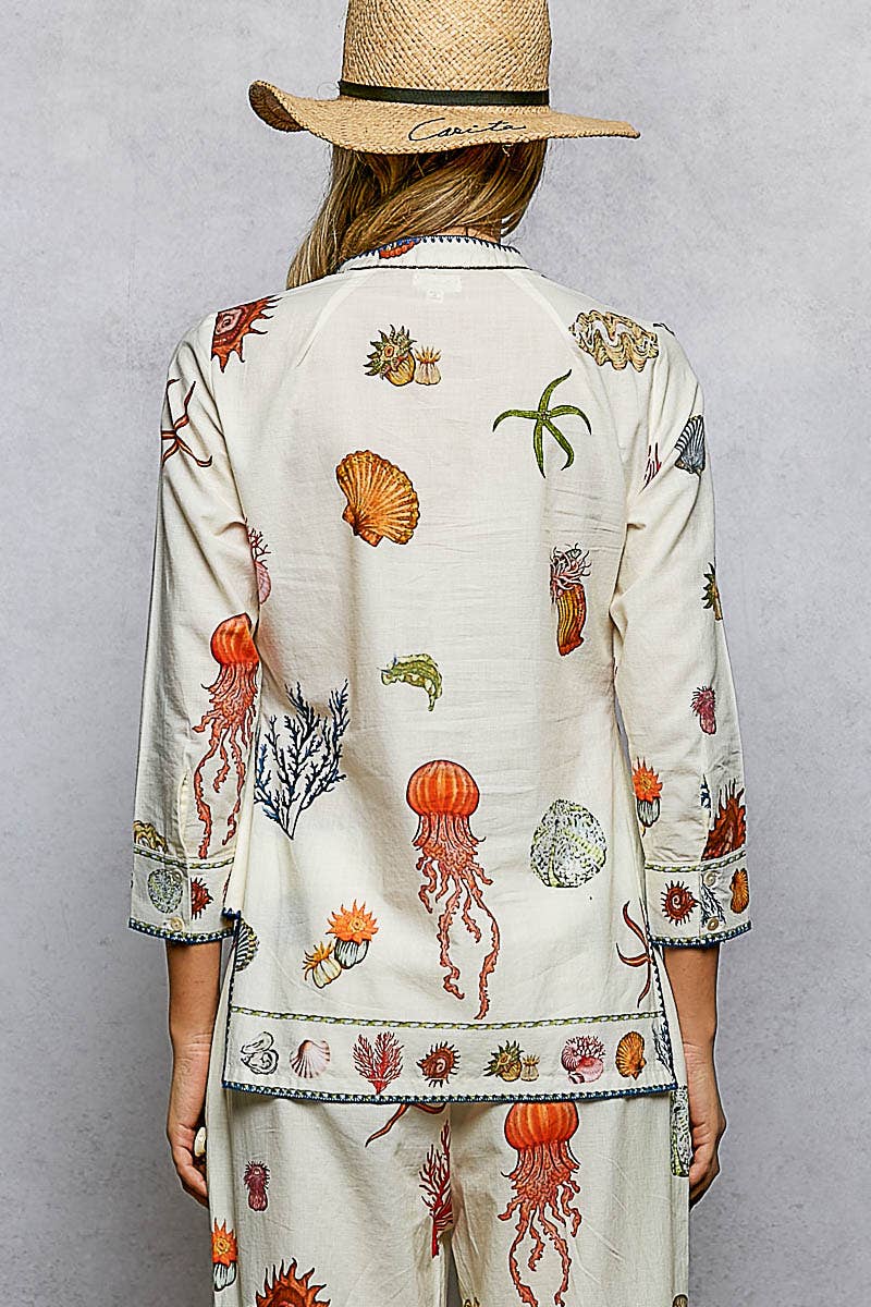 NAOMI SEASIDE BLOUSE