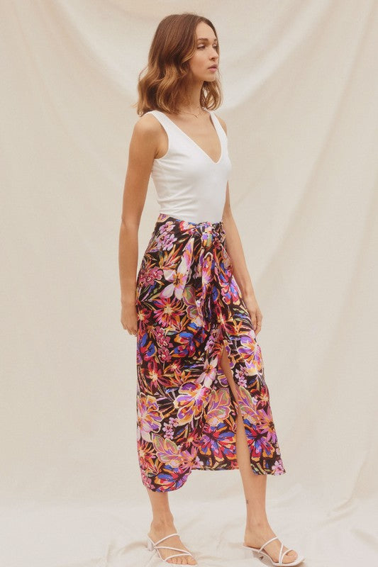 JASMINE FLORAL SKIRT