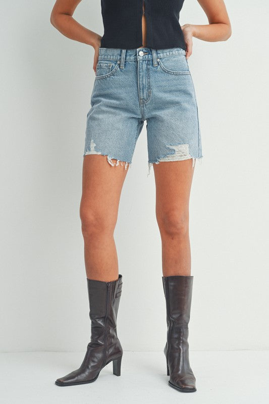TASHA DENIM SHORTS