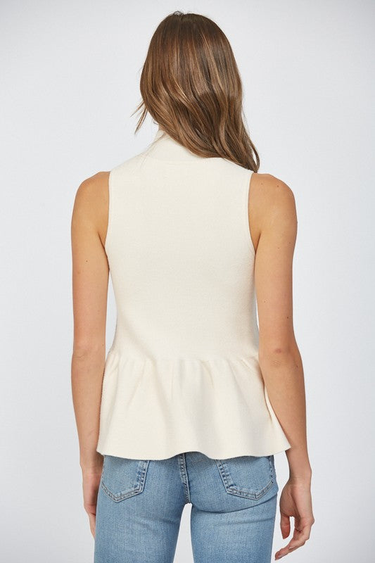 THEA SLEEVELESS SWEATER