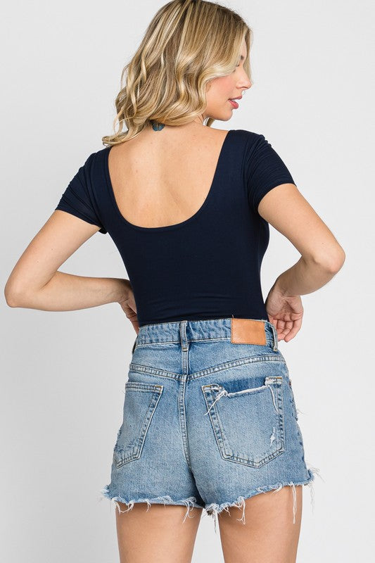 SADIE SHORT SLEEVE BODYSUIT