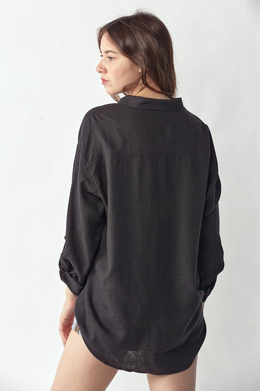 LILY LINEN SHIRT