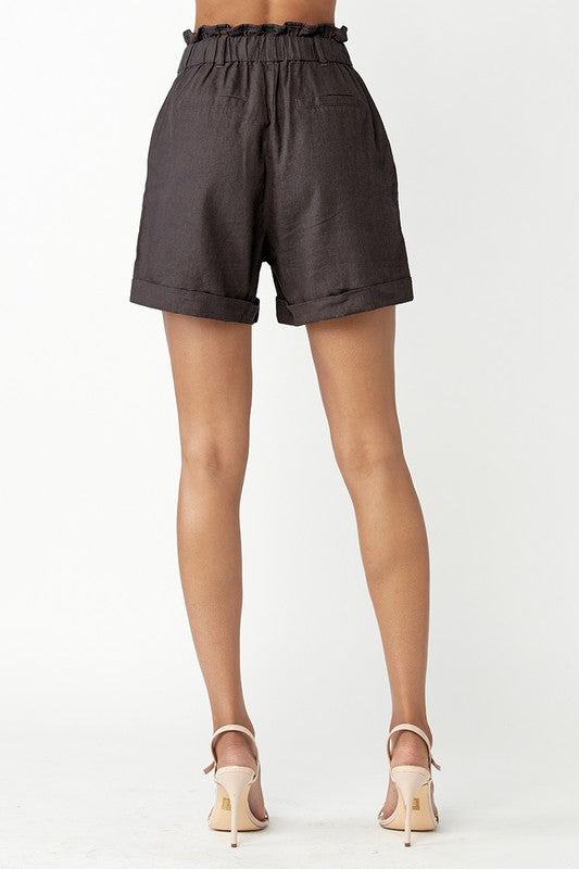 HILLARY LINEN SHORTS