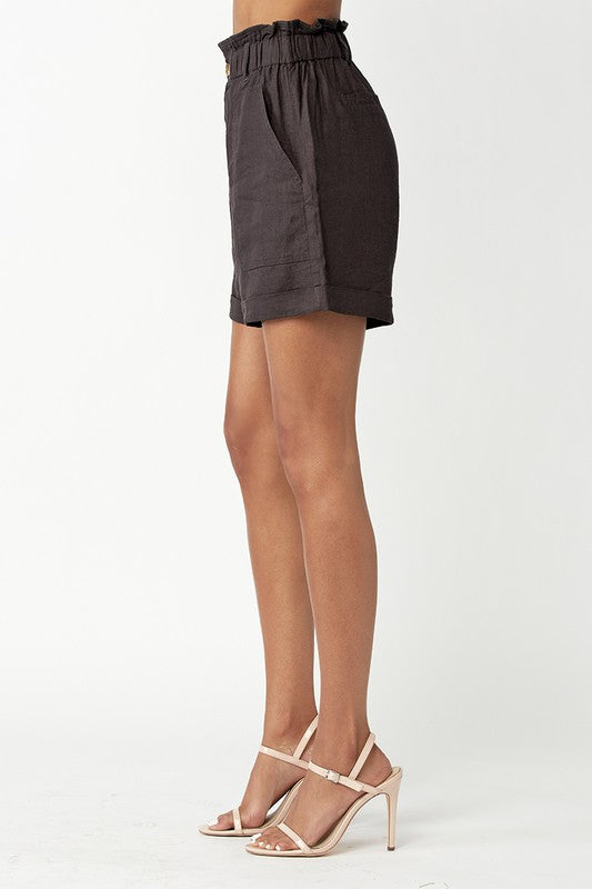 HILLARY LINEN SHORTS
