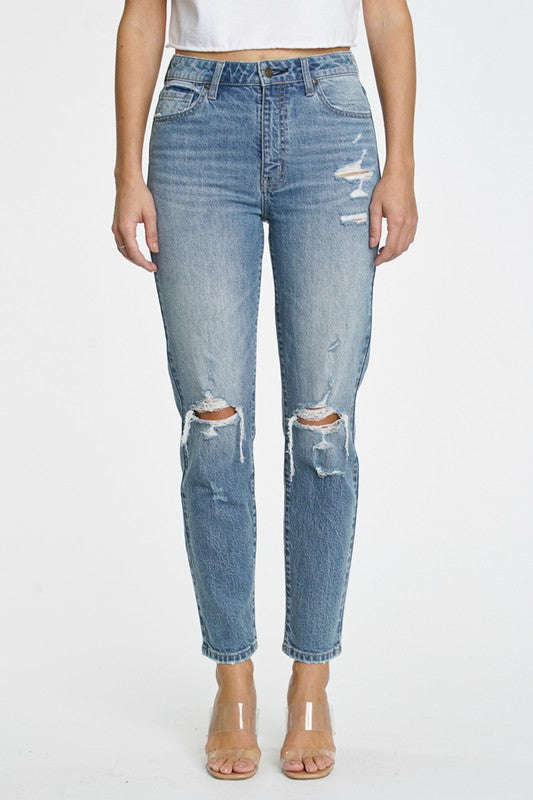 TOBI B MOM JEANS