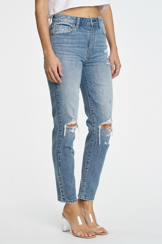 TOBI B MOM JEANS