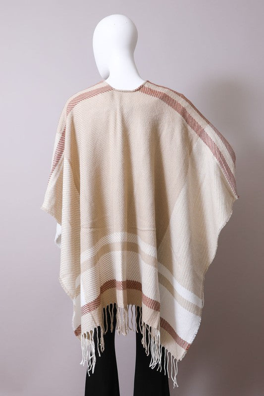 MAYA PLAID KIMONO