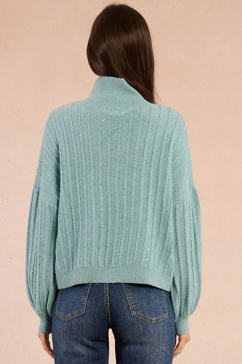 JANINE SEQUINS SWEATER