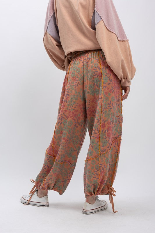 EDITH FLORAL PANTS