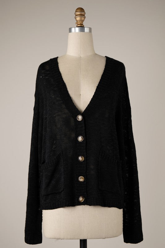 ELENA LIGHTWEIGHT CARDIGAN