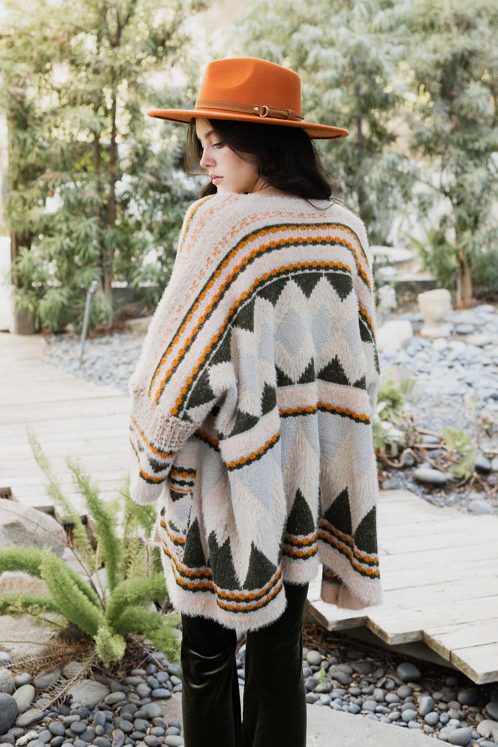 CHARLIE PRINTED SWEATER