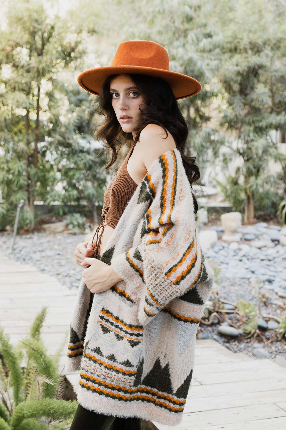 CHARLIE PRINTED SWEATER