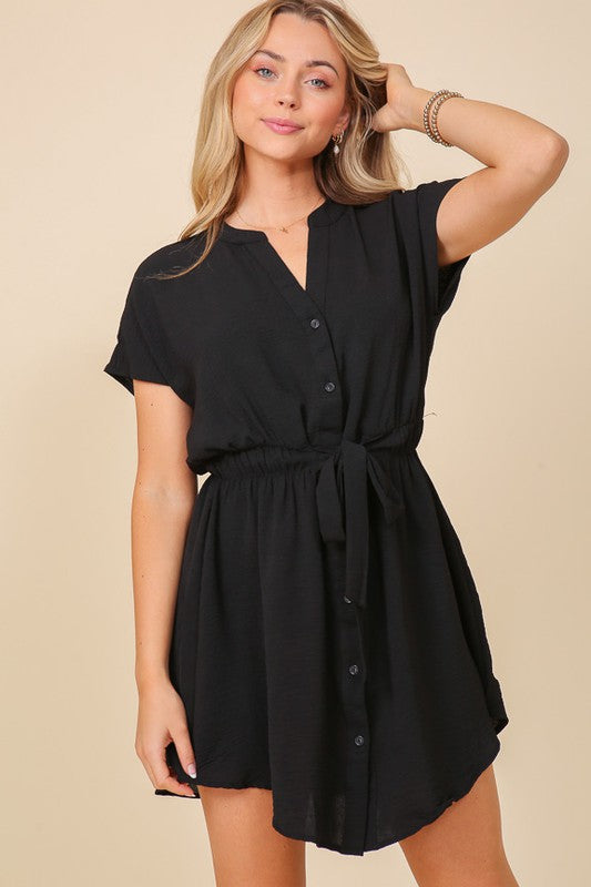 MELANIE SHIRT DRESS