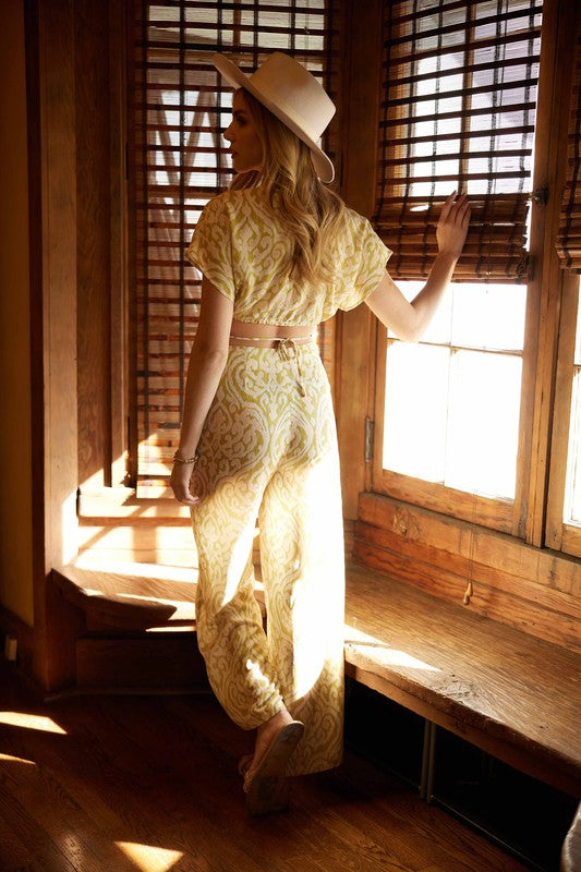 MILA PRINTED PANTS
