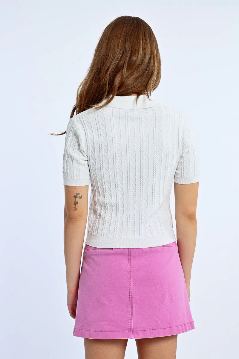 LACEY KNIT TOP