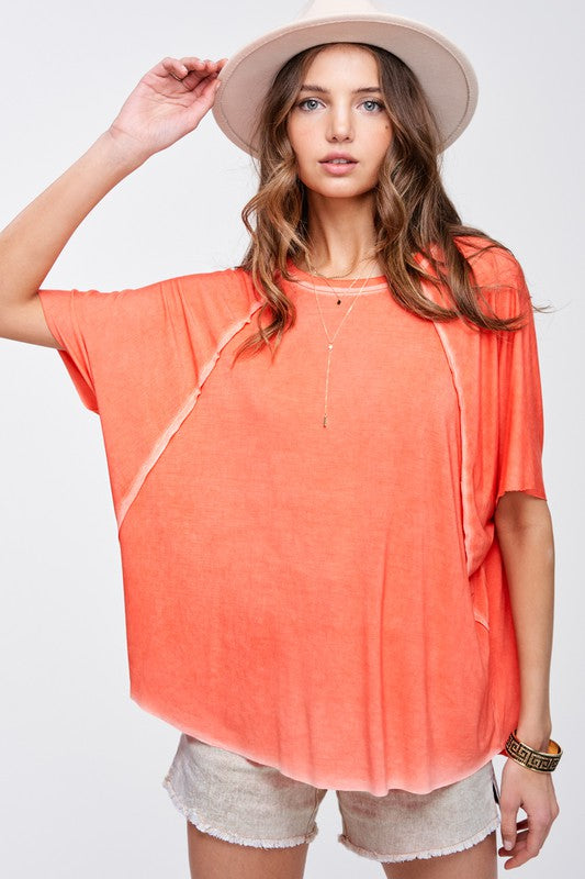 HADDIE OVERSIZED TOP