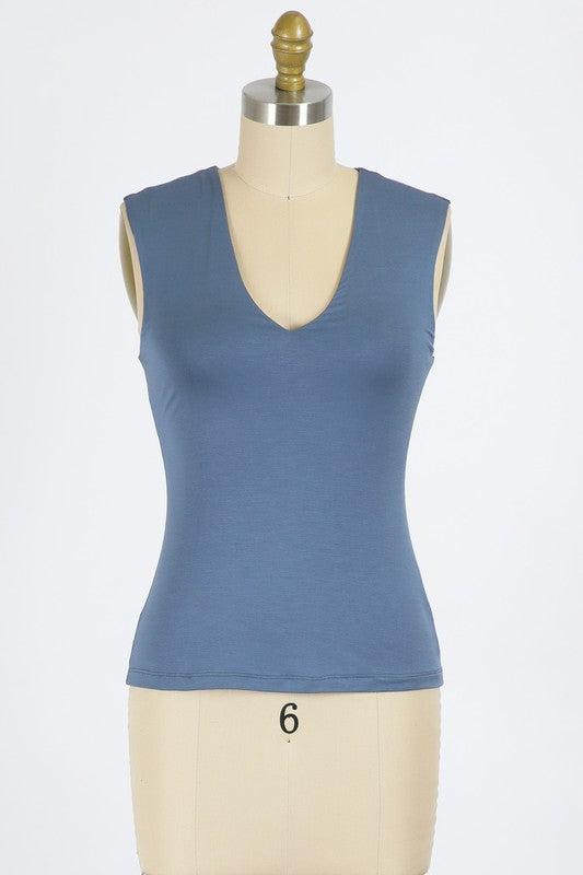 RACHEL V NECK TANK