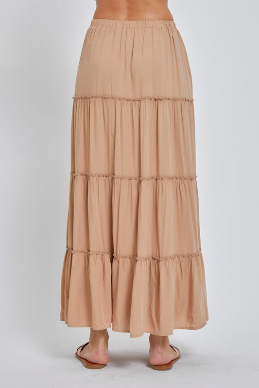 AUDREY TIERED SKIRT