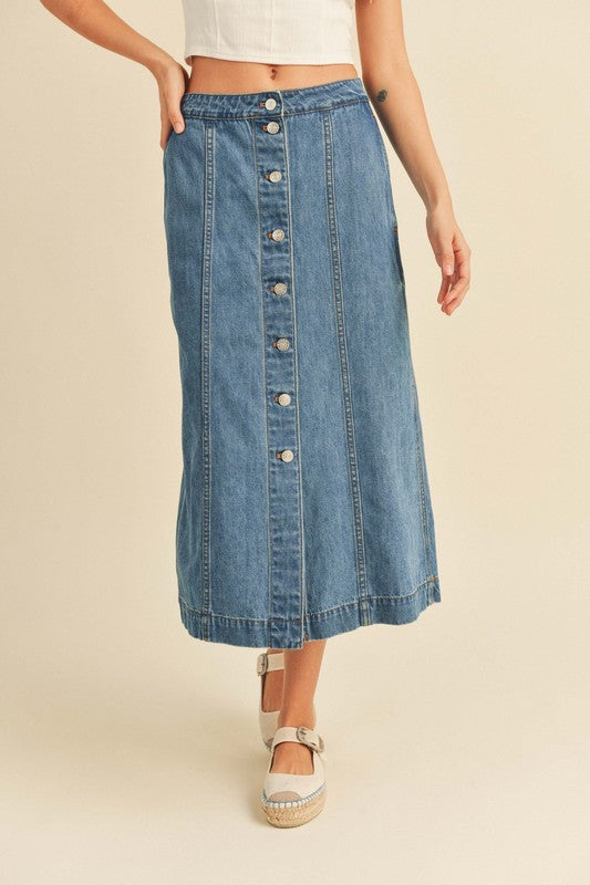 ABIGAIL DENIM SKIRT