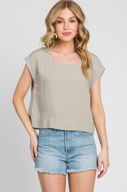 KENZIE SHORT SLEEVE TOP