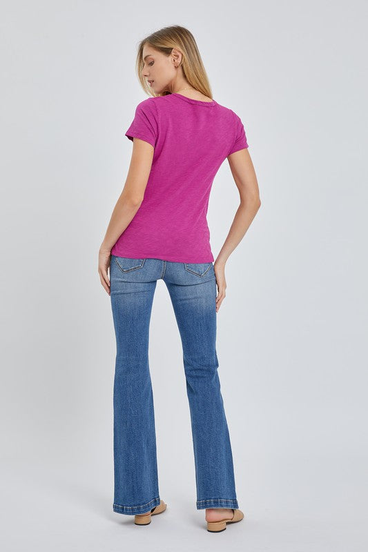BASIC GARMENT DYED TEE