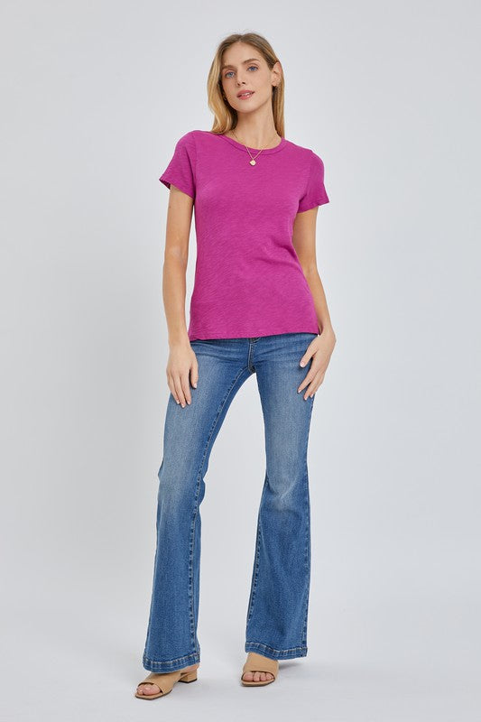 BASIC GARMENT DYED TEE