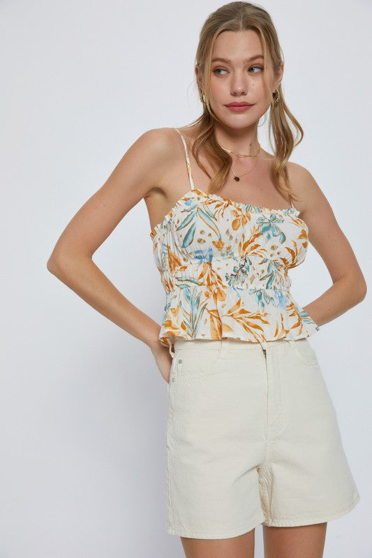TIANA FLORAL CAMI