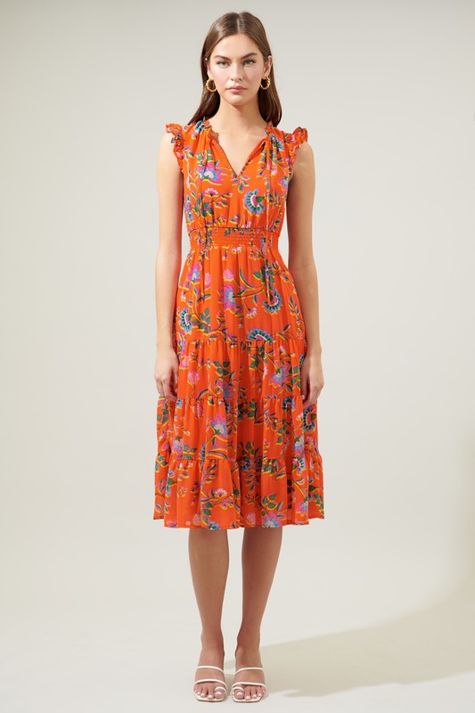 MARLENA MIDI DRESS