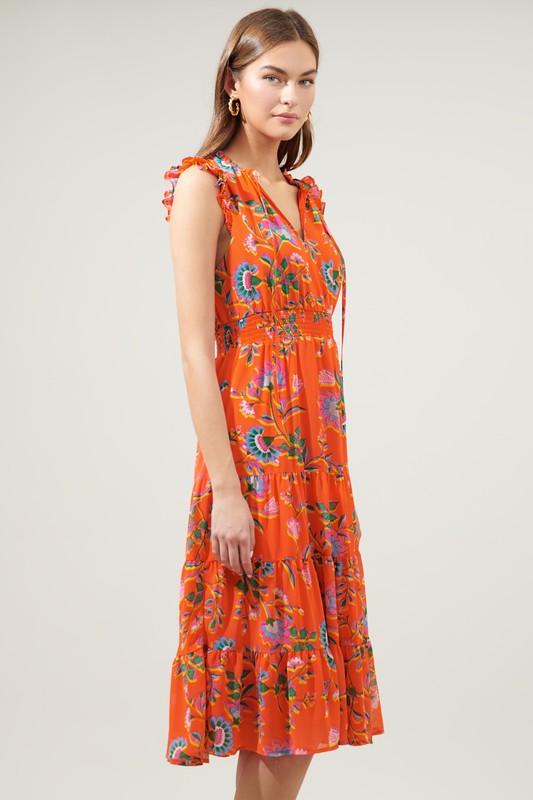 MARLENA MIDI DRESS
