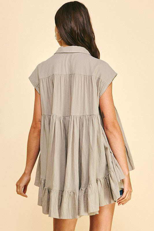 GENEVIEVE TIERED TOP