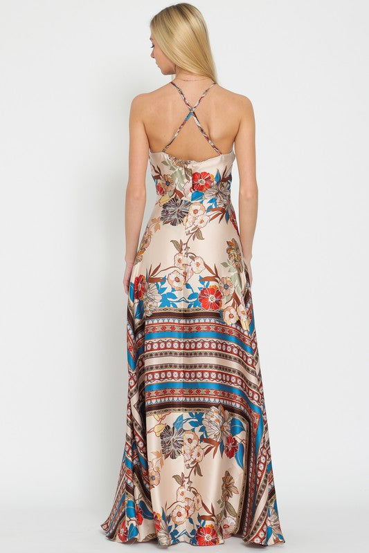 CLAUDIA HALTER DRESS