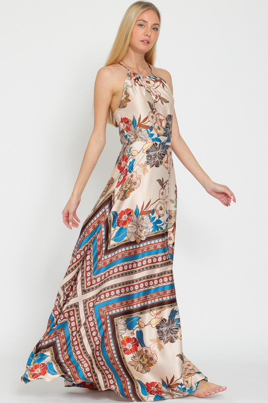 CLAUDIA HALTER DRESS