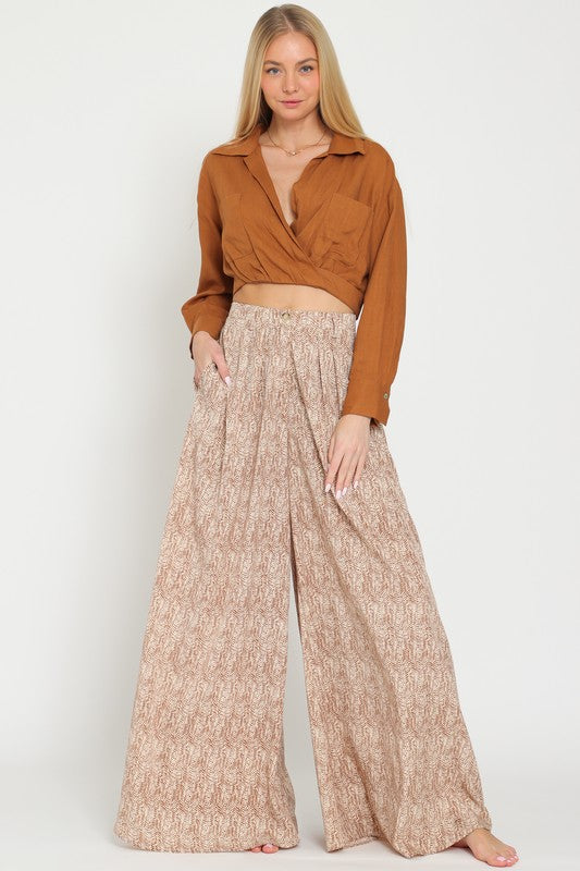 LYDIA PALAZZO PANTS