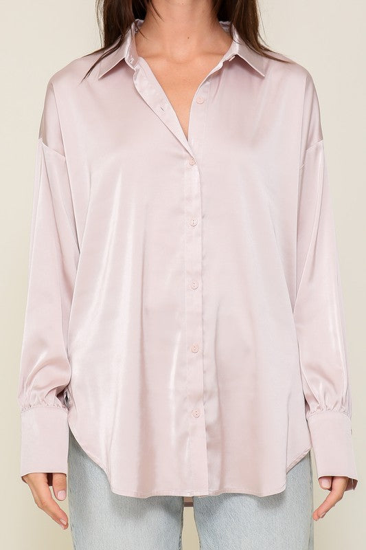 JOSEPHINE SATIN SHIRT