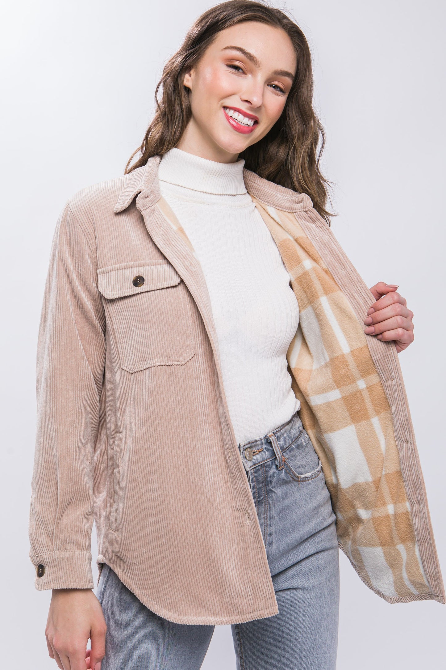 ELLEN CORDUROY SHACKET
