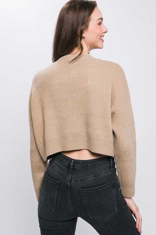 NIA CROP SWEATER