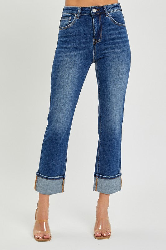 MARGO CUFFED DENIM