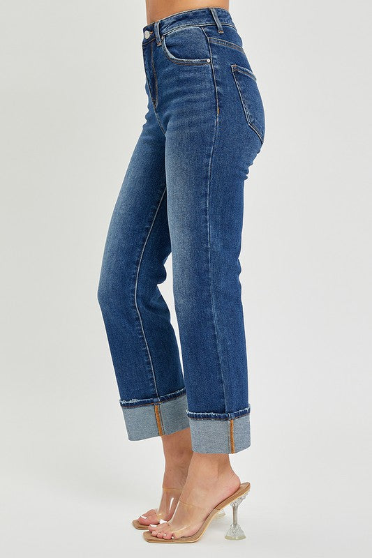 MARGO CUFFED DENIM