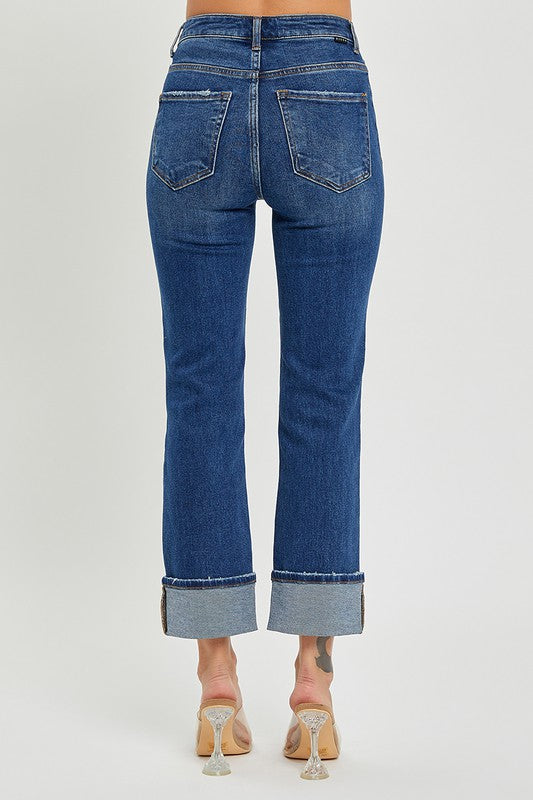 MARGO CUFFED DENIM