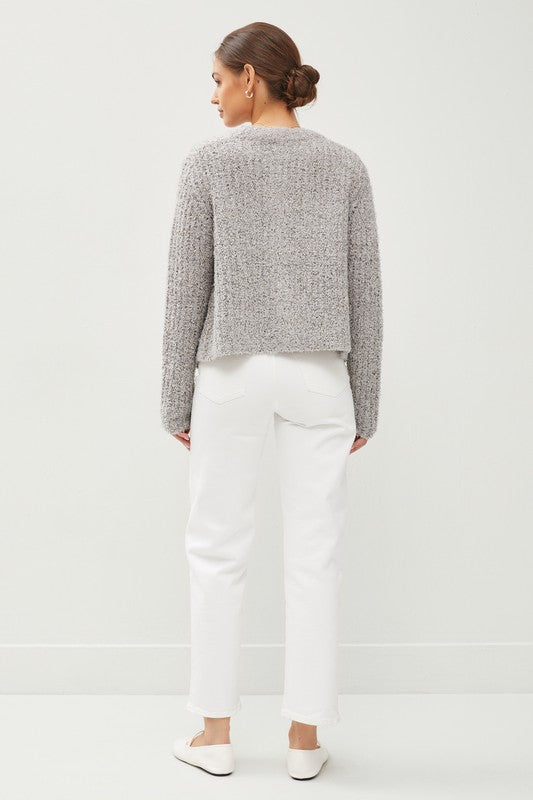 EVA SHORT SWEATER JACKET