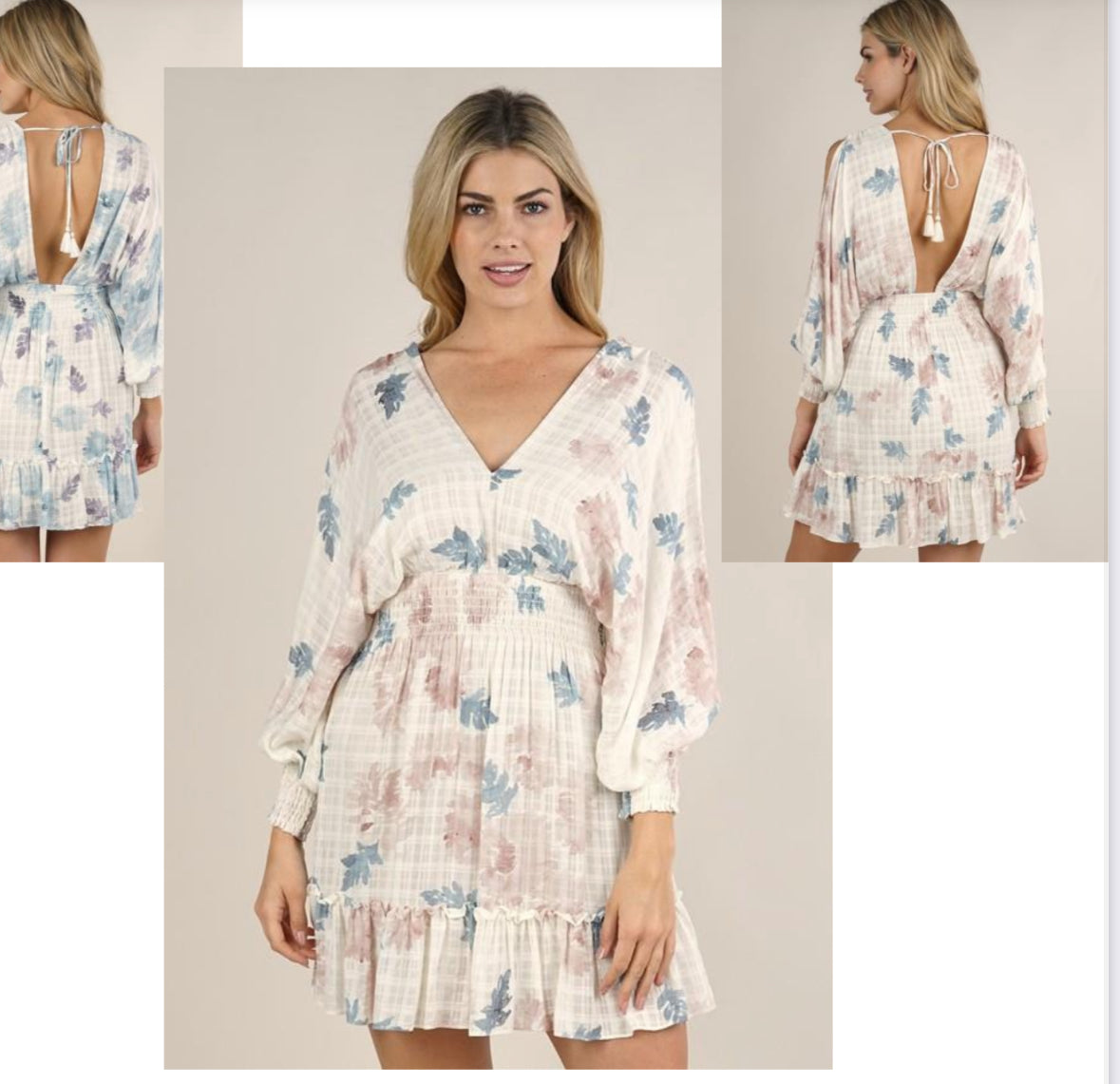 DEDE FLORAL DRESS