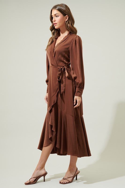 DANIELLE WRAP DRESS