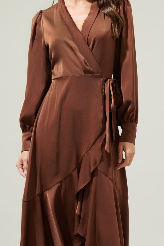 DANIELLE WRAP DRESS