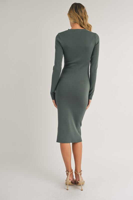 JANELLE SWEATER DRESS