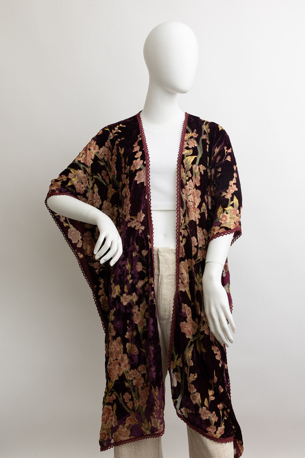 ELOISE BURNOUT KIMONO