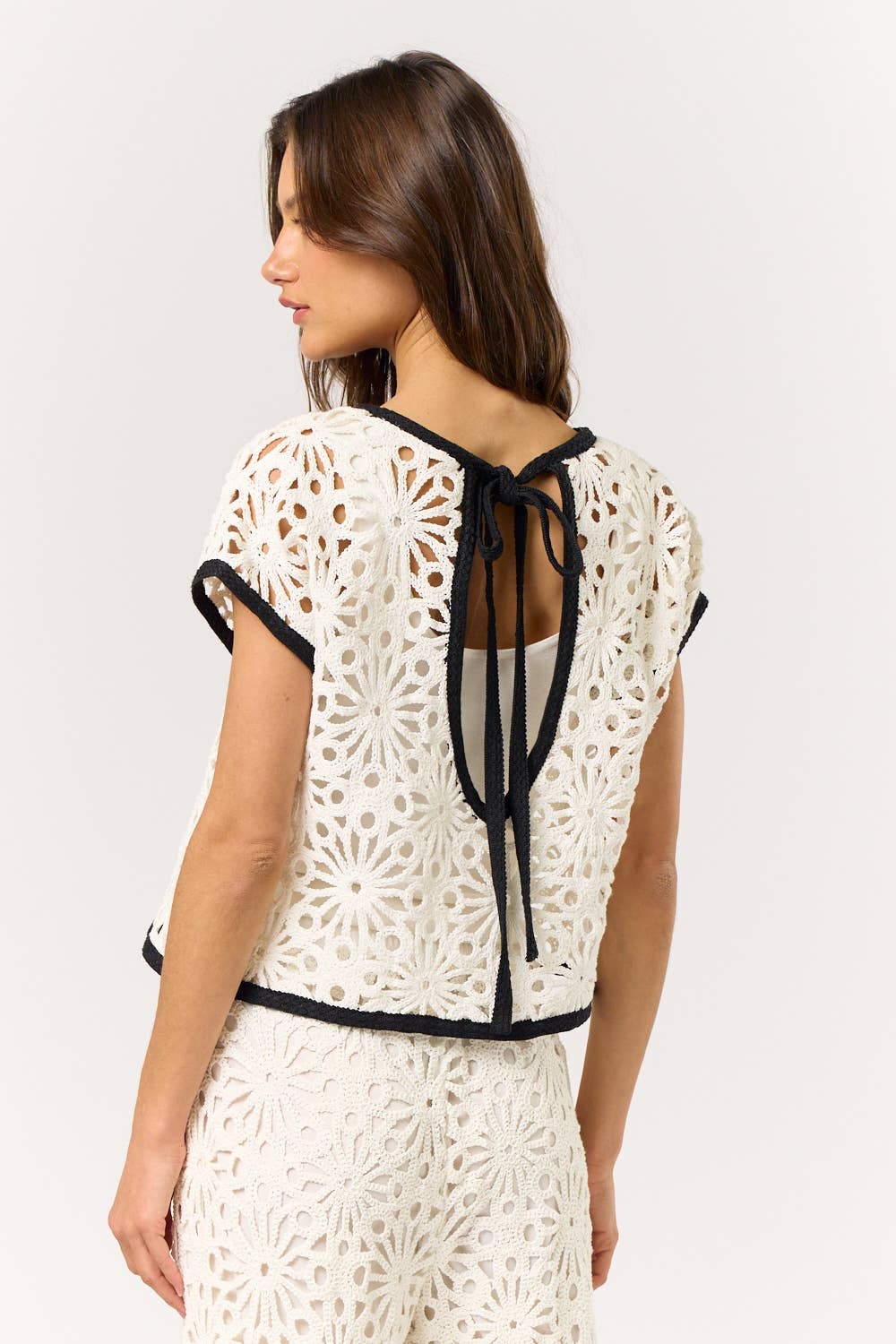 JANINE CROCHET TOP