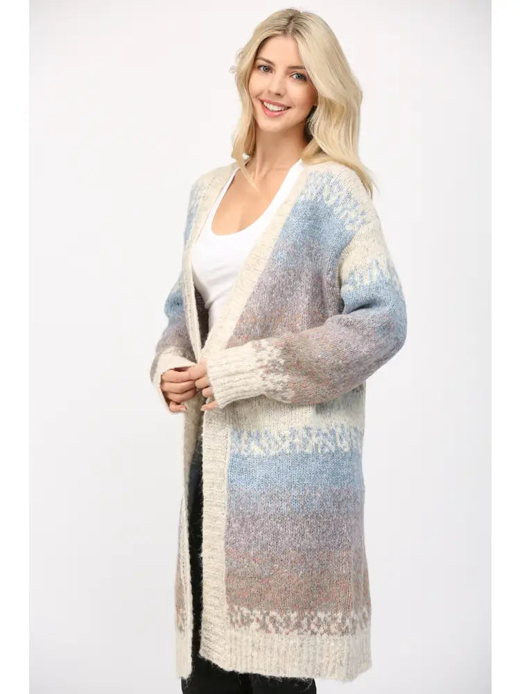 JADE OPEN FRONT CARDIGAN