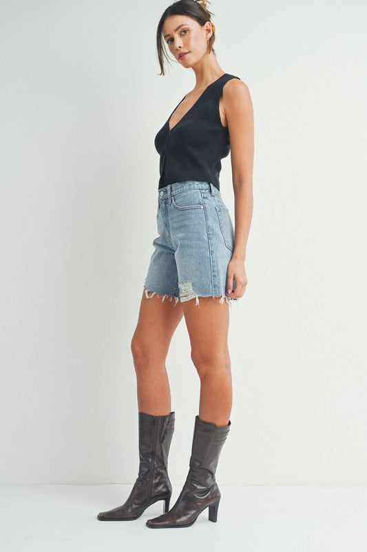 TASHA DENIM SHORTS