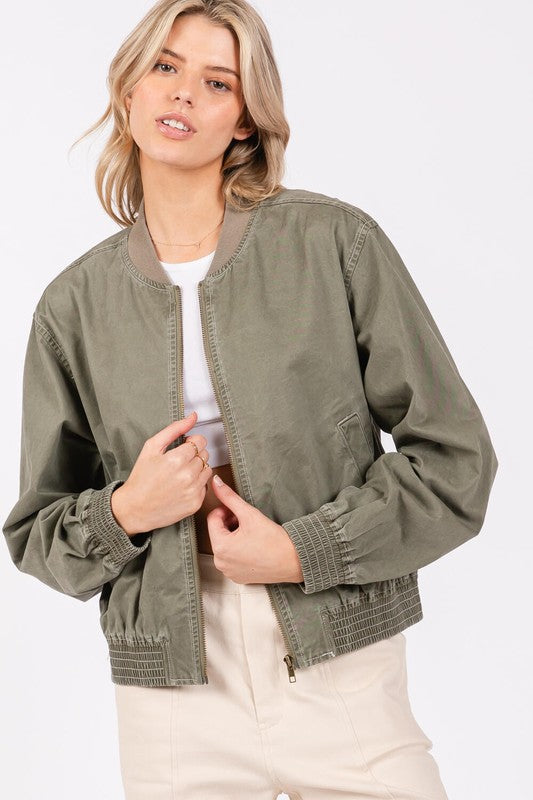 SOPHIE BOMBER JACKET
